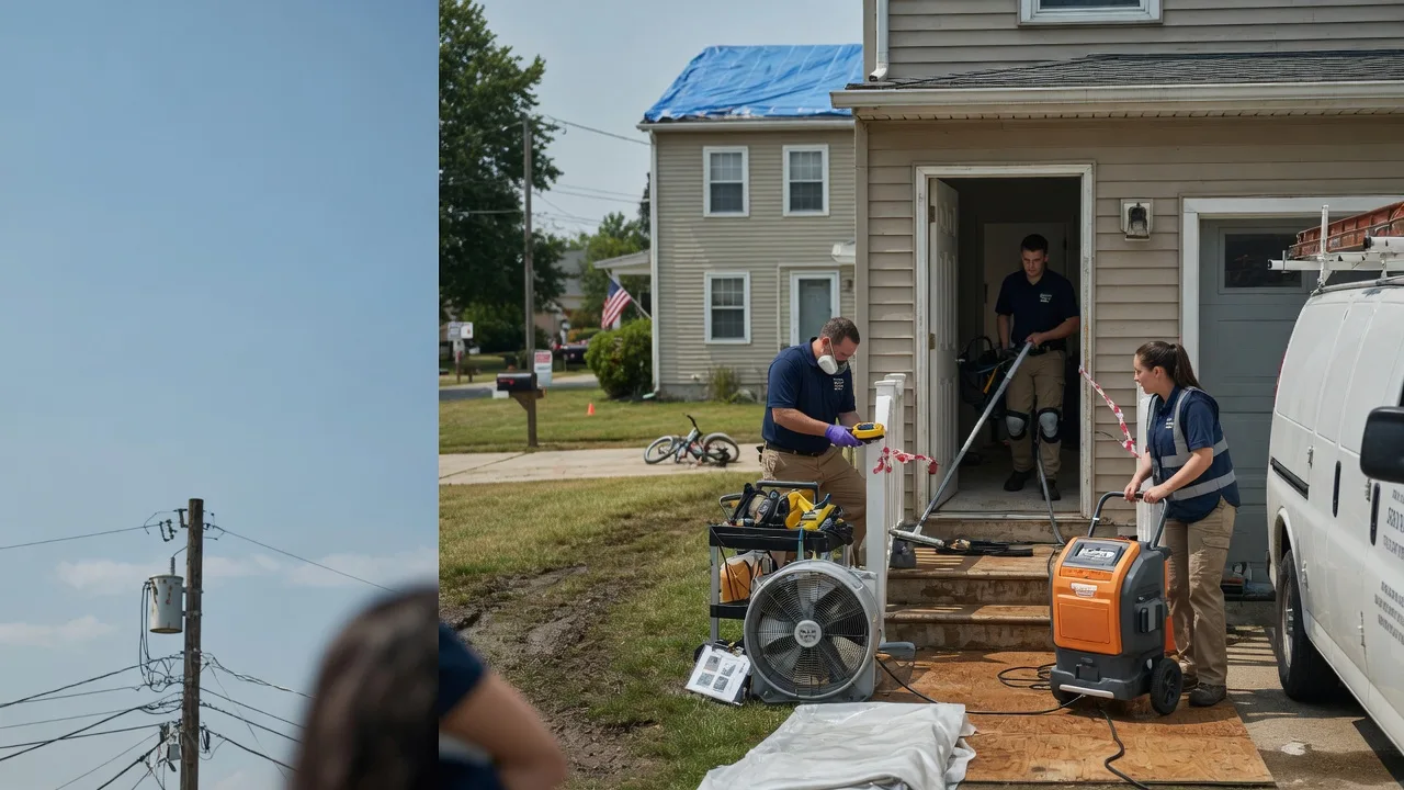 Water Damage Repair in Decker, MI near me